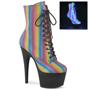 Arco iris 18 cm ADORE-1020REFL-02 botines pole dances