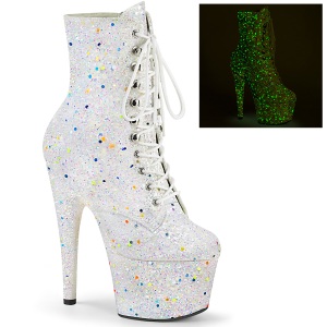 Blanco glitter 18 cm ADORE-1020GDLG botines mujer de pole dance