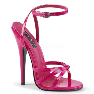 Fucsia 15 cm DOMINA-108 Zapatos para travestis