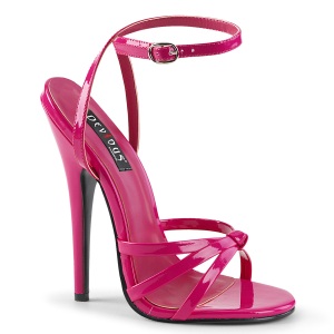 Fucsia 15 cm DOMINA-108 zapatos fetiche con tacn alto