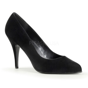 Negro Terciopelo 10 cm VANITY-420 zapatos de saln puntiagudos