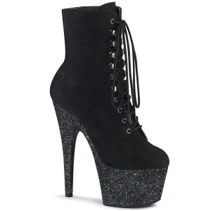 Negro glitter 18 cm ADORE-1020FSMG exotic botines de pole dance