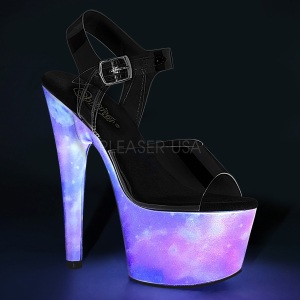 Neon 18 cm ADORE-708REFL Zapatos con tacones pole dance