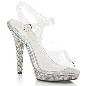 Piedras strass 13 cm LIP-108DM Zapatos de tacn altos mujer