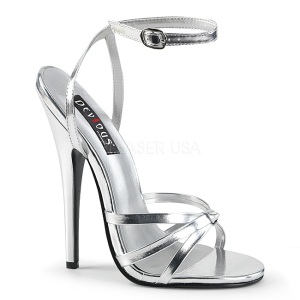 Plata 15 cm DOMINA-108 Zapatos para travestis