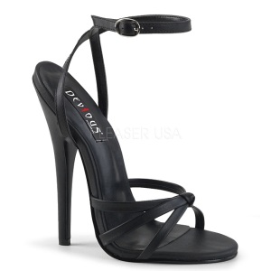 Polipiel 15 cm DOMINA-108 zapatos fetiche con tacn alto