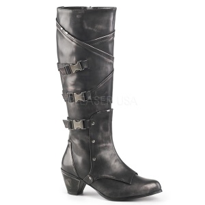 Polipiel 6,5 cm MAIDEN-8820 Botas Media Mujer