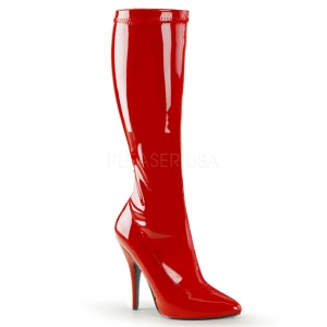 Rojo Charol 13 cm SEDUCE-2000 Botas de mujer para Hombres