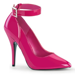 Tacones pink 13 cm SEDUCE-431 Zapato de saln correa de tobillo