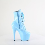 ADORE-1020 18 cm botines de tacn altos pleaser azul