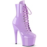 ADORE-1020 18 cm botines de tacn altos pleaser lavanda