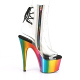 Arco iris 18 cm ADORE-1018RC botines pole dances