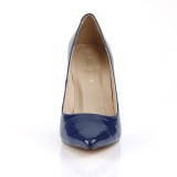 Azul Charol 10 cm CLASSIQUE-20 zapatos de stilettos tallas grandes