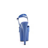 Azul plataforma 18 cm ADORE-709 tacn alto pleaser