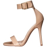 Beige 13 cm AMUSE-10 Zapatos para travestis