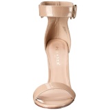 Beige 13 cm AMUSE-10 Zapatos para travestis