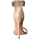 Beige 13 cm AMUSE-10 Zapatos para travestis