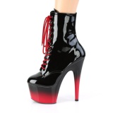 Bicolor 18 cm Pleaser ADORE-1020BR-H botines mujer de pole dance