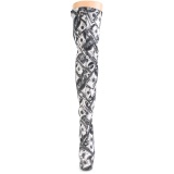 Billetes de dlar 20 cm ADORE-3000DP botas altas overknee plataforma pole dance