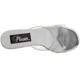 Blanco 11,5 cm FABULICIOUS GALA-01 pantuflas tacn alto mujer tacn bajo