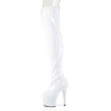 Blanco 18 cm ADORE-3000HWR Holograma botas altas overknee plataforma