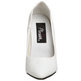 Blanco Charol 10 cm VANITY-420 Zapatos de Saln para Hombres