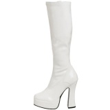 Blanco Charol 13 cm ELECTRA-2000Z Botas de mujer para Hombres