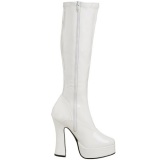 Blanco Charol 13 cm ELECTRA-2000Z Botas de mujer para Hombres