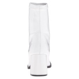 Blanco Charol 7,5 cm GOGO-150 botines mujer tacn ancho stretch