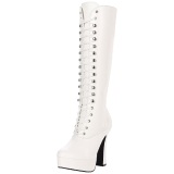 Blanco Mate 13 cm ELECTRA-2020 Botas de mujer para Hombres