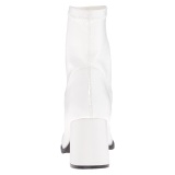 Blanco Polipiel 7,5 cm GOGO-150 botines mujer tacn ancho stretch