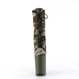 Camoflash 23 cm INFI-CAM1 botinhas tacones extremos plataforma