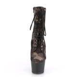 Camoflash Lona 18 cm ADORE-1020CM botines pleaser con plataforma