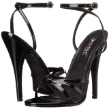 Charol 15 cm DOMINA-108 zapatos fetiche con tacn alto