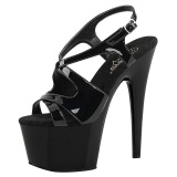 Charol 18 cm ADORE-730 Sandalias Femininas Plataforma