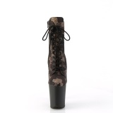 FLAMINGO-1020CM 20 cm botines de tacn altos pleaser camuflaje