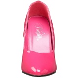 Fucsia Charol 10 cm DREAM-420 Zapatos de Saln para Hombres