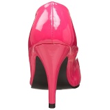 Fucsia Charol 10 cm DREAM-420 Zapatos de Saln para Hombres