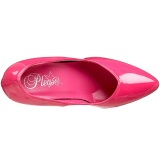 Fucsia Charol 10 cm DREAM-420 Zapatos de Saln para Hombres