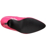 Fucsia Charol 10 cm DREAM-420 Zapatos de Saln para Hombres