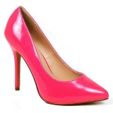 Fucsia Neon 13 cm AMUSE-20 zapatos tacn de aguja puntiagudos