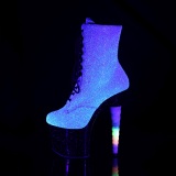 Glitter 18 cm UNICORN-1020G botines de pole dance