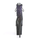 Glitter 20 cm FLAMINGO-1021OMBG peep toe botines plataforma exotic pole dance