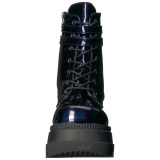 Holograma 11,5 cm SHAKER-52 botines cua alta plataforma negro