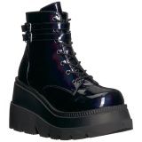 Holograma 11,5 cm SHAKER-52 botines cua alta plataforma negro