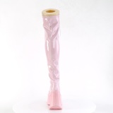 Holograma 13 cm DYNAMITE-300 Botas hasta la rodilla cua alta rosa