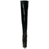 Lacado 20 cm XTREME-3010 Botas Altas Plataforma