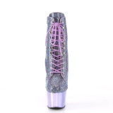 Lavanda strass botines pleaser con plataforma 18 cm ADORE-1020CHRS