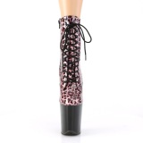 Leopardo 20 cm FLAMINGO-1020LP3 botines de pole dance