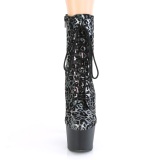 Leopardo Gris 18 cm ADORE-1020LP botines de pole dance